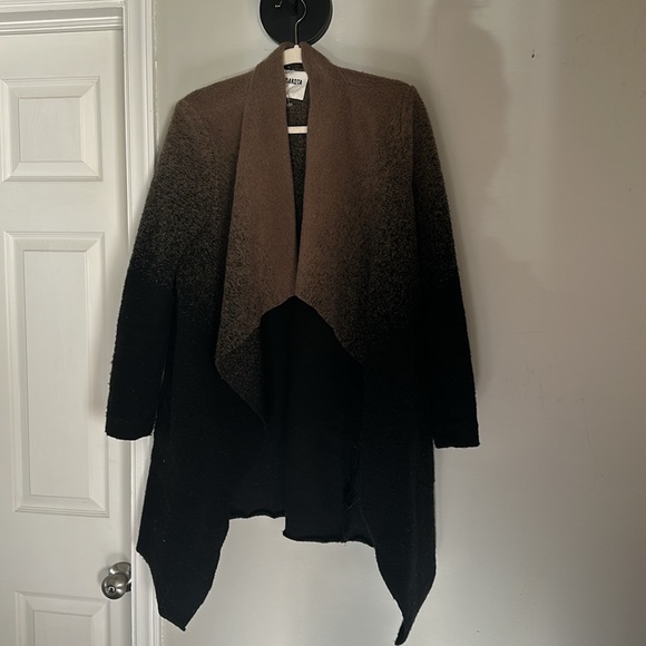 BB Dakota Kinney Brown + Black Coat - Picture 3 of 4